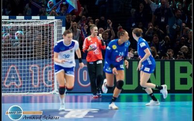 Handball : Laura Glauser France Russie 2018