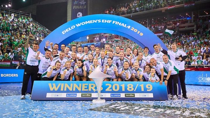 Handball : Gyor champion 2018-2019