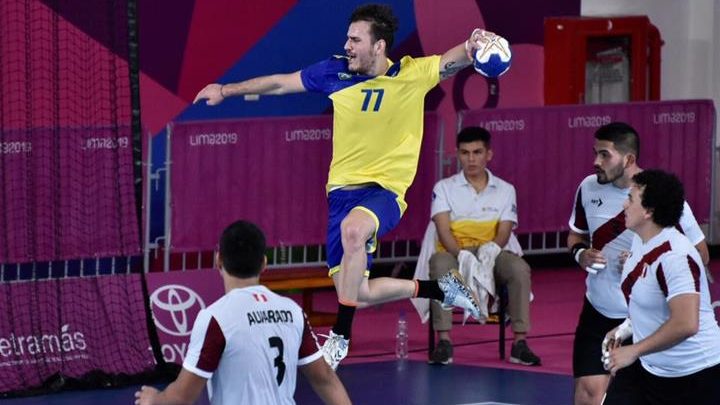 Handball : Bresil Puerto Rico Lima 2019